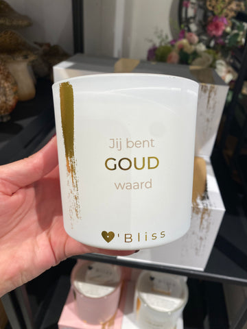 ****CANDLE XL - GOUD WAARD