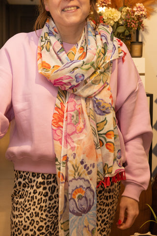 *Parero/scarf Samantha, multi