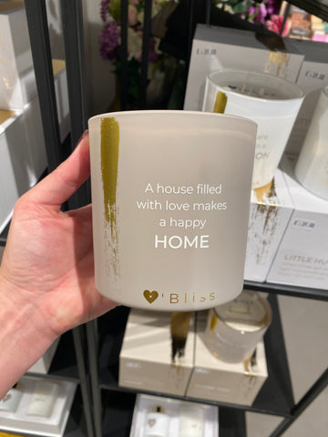 CANDLE XL - HAPPY HOME