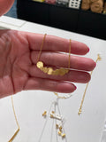 *Ketting 18 Kt vergulde zilveren ONNO ketting | K0377PL