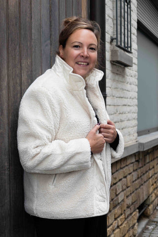 **24COLOURS Jacke aus Teddyfell