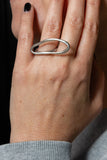 Ring Zilveren ONNO ring met rhodium | R0393RH
