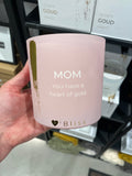 CANDLE XL - MOM HEART OF GOLD