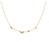 Ketting - 18 Kt vergulde zilveren ONNO ketting | K0360PL