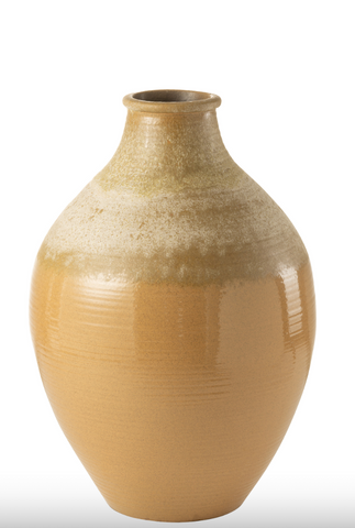 Vaas Modern Keramiek Lichtbruin Medium (43306)