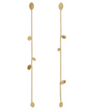 *Oorbel 18 Kt vergulde zilveren ONNO oorsteker | OS0511PL