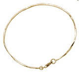 *Armband - 18 Kt vergulde zilveren ONNO armband | A0272PL