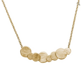 *Ketting 18 Kt vergulde zilveren ONNO ketting | K0377PL