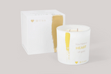 CANDLE XL - HEART OF GOLD