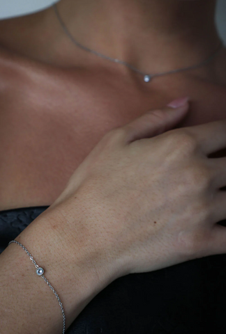 MASTÉ ANTWERP Armband Charlotte Zilver