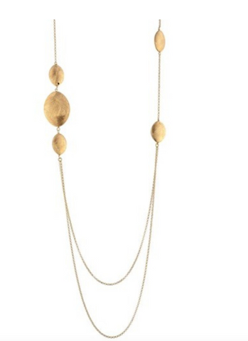 Ketting Collana Piastre Oval Longuette - Itaca