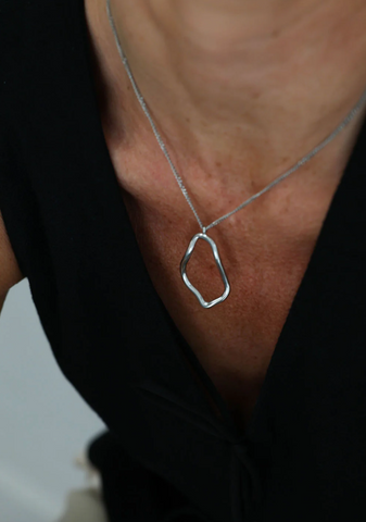 MASTÉ ANTWERP Ketting Coralie zilver