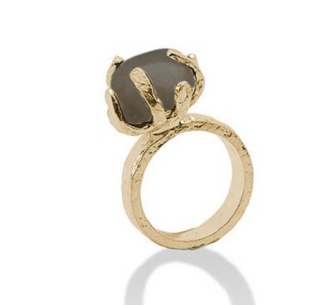 Ring ONNO 18 Kt vergulde zilveren ONNO ring | R0152SPL