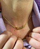 Naam Halsketting of Armband