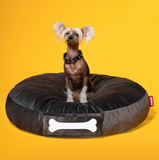 Hond - Doggielounge Velvet Hondenkussen Taupe