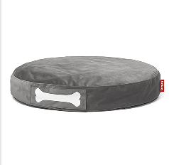 Hond - Doggielounge Velvet Hondenkussen Taupe