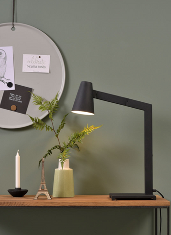 Tafellamp Table lamp iron Biarritz, black