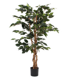 Plant - MICA DECORATIONS FICUS ARTIFICIAL PLANT - H110 X Ø65 CM - GREEN
