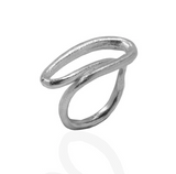 Ring Zilveren ONNO ring met rhodium | R0393RH