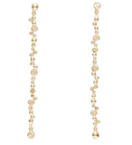 Oorbel 18 Kt vergulde zilveren ONNO oorsteker | OS0480PL