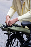 Fietstas Ali Waterproof Bike Backpack – 2-in-1 Sage Green Bag