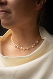 *Ketting Collana Multifilo Perle - Twist