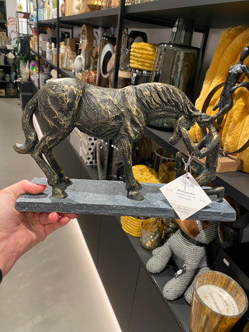 Beeld Paard en persoon