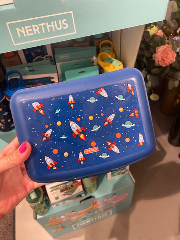 **Lunchdoos met verdeler + vork Space