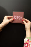 ****Tile kusje pink 10x10x1cm