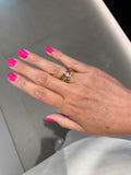 Ring Anello Arcobaleno Fascia - Glam