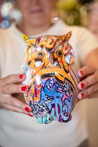 Figure Owl „Street Art“