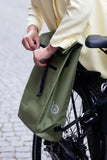 Fietstas Ali Waterproof Bike Backpack – 2-in-1 Sage Green Bag
