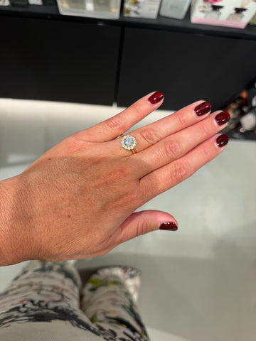 Ring Goud met diamanten
