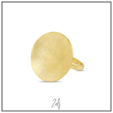 Zels - Ring mat goud