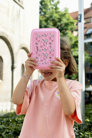 Lunchdoos met verdeler + vork Unicorns