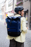 Fietstas Anna 2-in-1 27L Blue Bike Backpack, Pack of 8