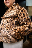 Jacket Sanna, black/brown