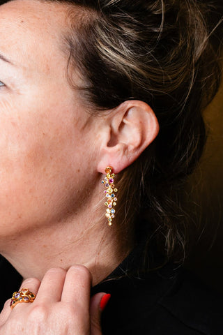 ****Oorbel - Orecchini Arcobaleno Longuette - Glam