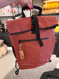 Ali Waterproof Bike Backpack – 2-in-1 Burgundy Pannier
