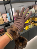 Mitten Leo, beige