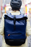 Fietstas Anna 2-in-1 27L Blue Bike Backpack, Pack of 8