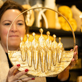 Figuren 7delig Cirkel Poly Goud (26737)