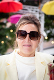 ******BROWN TORTOISE SUNGLASSES - SG006-TB