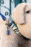 Deurstop Hond Streep Textiel Caramel Large