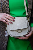 ROMY BAG | BEIGE SUEDE