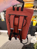 Ali Waterproof Bike Backpack – 2-in-1 Burgundy Pannier
