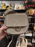ROMY BAG | BEIGE SUEDE