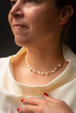 *Ketting Collana Multifilo Perle - Twist