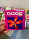 Tile good vibes pink 10x10x1cm