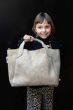 ELIZA BAG | BEIGE SUEDE